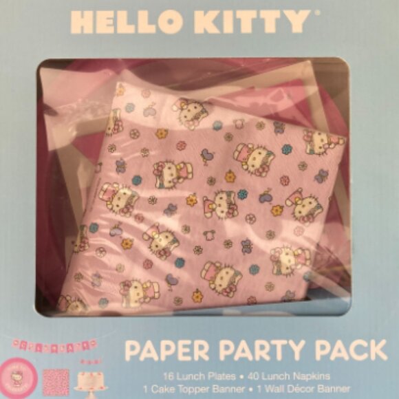 New Hello Kitty Paper Party Pack - Picture 2 of 9